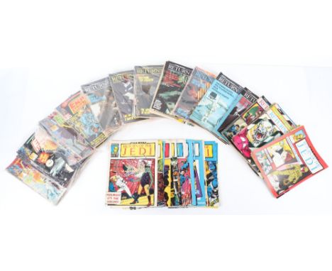 Large collection of Vintage marvel comics Star Wars Empire strikes back and Return of the jedi weekly comics, including ESB i