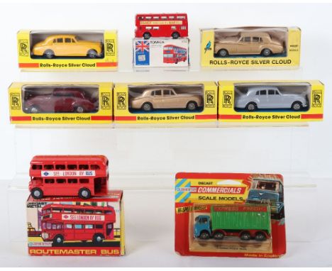 Lonestar, seerol and budgie diecast models, including Lonestar , sealed express freight truck, boxed route master bus, near m