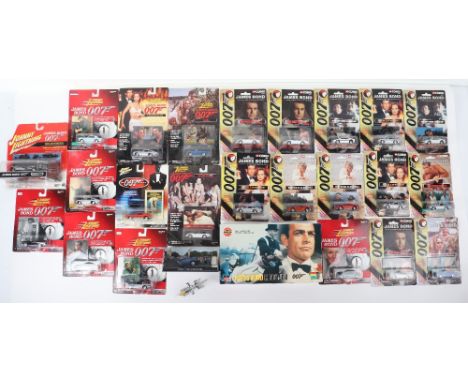 Twelve Corgi Classics 007 James Bond Blister Carded Models, 3 x 99659 Goldeneye Aston Martin DB5,  3 x 99654 Toyota 2000GT, 2