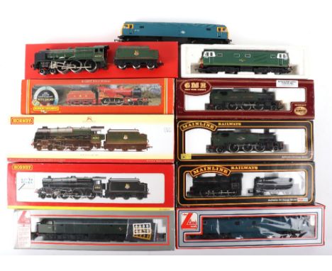 Boxed Hornby Railways, Mainline and Lima locomotives, Hornby R2359 Super detail BR 4-6-0 class 5MT locomotive and tender, R26
