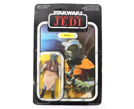 Palitoy General Mills Star Wars Return of The Jedi Klaatu, vintage carded figure,3 ¾ inches mint, bubble has slight opening a