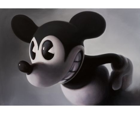 Gottfried HelnweinGrey Mouse 162014Öl und Acryl auf Leinwand; gerahmt116 x 228 cmRückseitig signiert und datiert: G. Helnwein