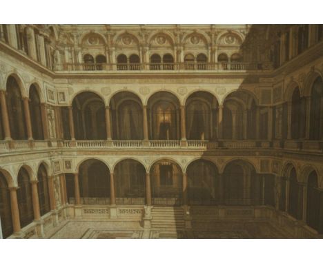 Andrew Ingamells (British b. 1956), 'The Durbar Court in the Foreign and Commonwealth Office: built in 1866; designed by Matt