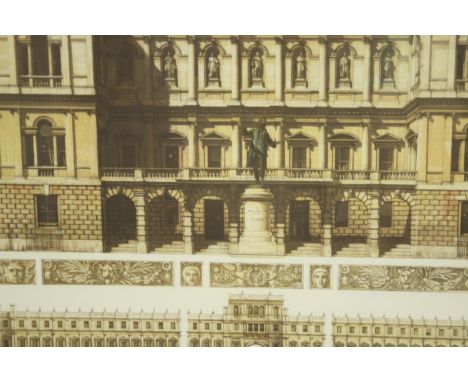Andrew Ingamells (British b. 1956), 'The Royal Academy' limited edition etching and aquatint 76/175, signed and numbered in p