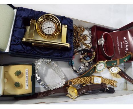 A good mixed lot of predominantly watches to include Rotary, Limit, Time, Zed, also included in the lot is a pair of hardston