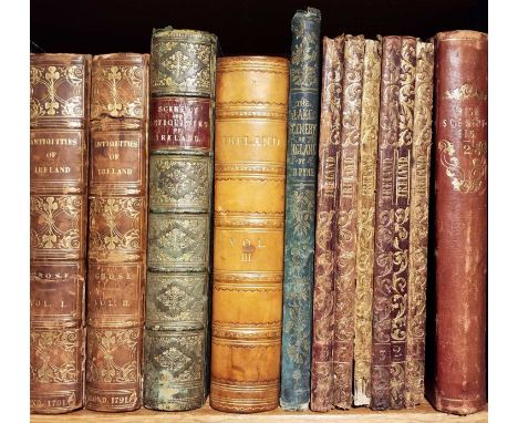 Grose (Francis). The Antiquities of Ireland, 2 volumes, London: printed for S. Hooper, 1791, numerous monochrome engraved pla