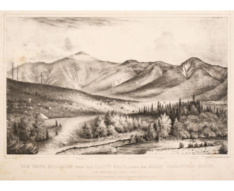 North America. Oakes (William), Scenery of the White Mountains with Sixteen Plates from the Drawings of Isaac Sprague, Crosby