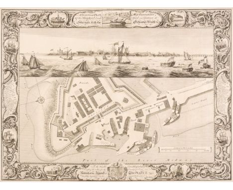 Manchester. Laurent (C. surveyor), A Topographical Plan of Manchester and Salford, with the Adjacent Parts shewing also the D