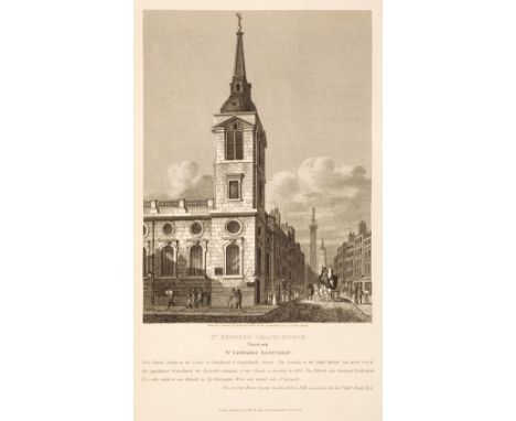 Clarke (Charles). Architectura Ecclesiastica Londini; or Graphical Survey of the Cathedral, Collegiate and Parochial Churches