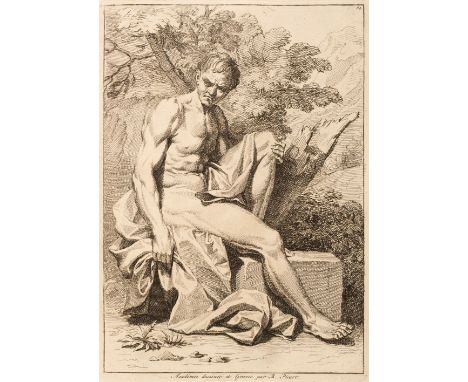 Picart (Bernard). Impostures Innocentes; Or, a Collection of Prints... , J. Boydell, 1756, portrait frontispiece, [12] + 63 e