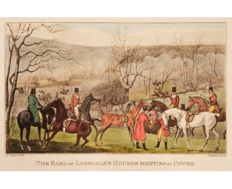 The Sporting Repository, London: Kegan Paul, 1904, 22 coloured plates, contemporary full red morocco gilt by Hatchards with e