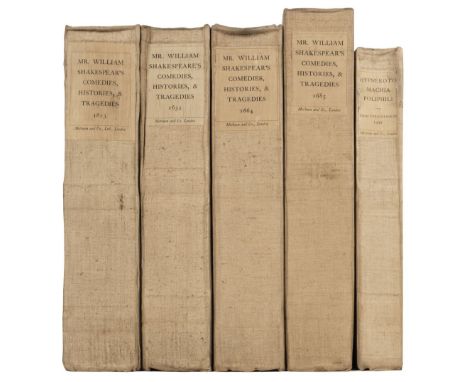 Shakespeare (William). Mr. William Shakespeare's Comedies, Histories, and Tragedies faithfully reproduced in facsimile from t