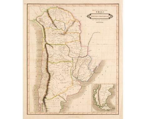 Central &amp; South America. A collection of 25 maps, 18th &amp; 19th century, engraved and lithographic maps of the sub-cont