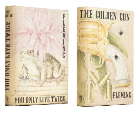Fleming (Ian). You Only Live Twice, 1st edition, London: Jonathan Cape, 1964, original cloth, light spotting to top edge, dus