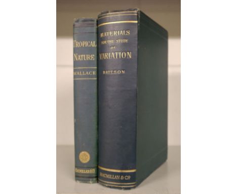 Wallace (Alfred Russell). Tropical Nature and other Essays, 1st edition, Macmillan, 1878, some spotting, original green cloth