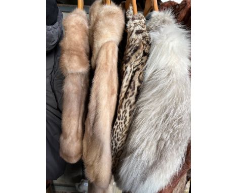 4 vintage fur coats.We beleive all coats to be real fur