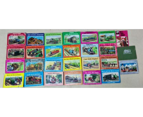 A collection of 26 Thomas the Tank Engine books including first editions. 