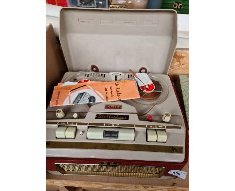 A Stellaphone 4 track tape recorder 