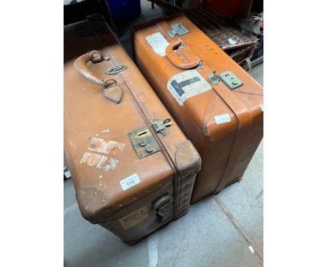 Two vintage suitcases 