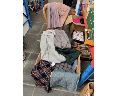 A box of vintage skirts - 1950s and 1960s 
