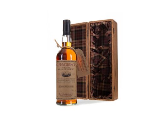 GLENMORANGIE 1987 DISTILLERY MANAGER'S CHOICE CASK #41Single malt.A rarely seen single cask expression from Glenmorangie. Thi