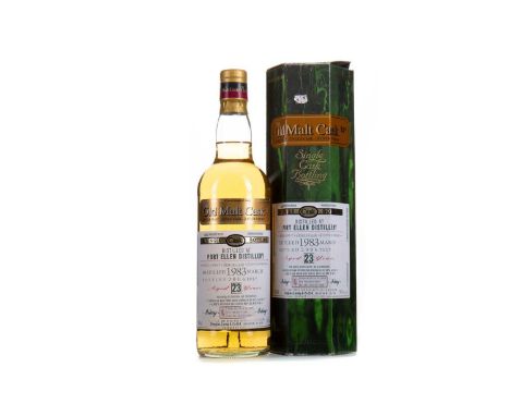 PORT ELLEN 1983 23 YEAR OLD OLD MALT CASKSingle malt.Distilled: March 1983Bottled: July 2006Cask Number: 2790One of only 716 