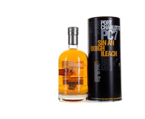 PORT CHARLOTTE PC7Single malt.7 Years OldBottled: 2008Bottle Number: 14594 / 2400061% ABV / 70cl