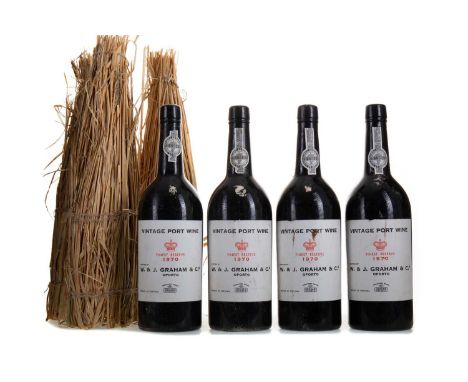 12 BOTTLES OF GRAHAM'S 1970 VINTAGE PORT