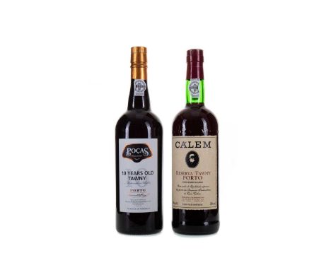 CALEM RESERVA TAWNY PORT 75CL20% ABV / 75clPOCAS 10 YEAR OLD TAWNY PORT 75CL20% ABV / 75cl 