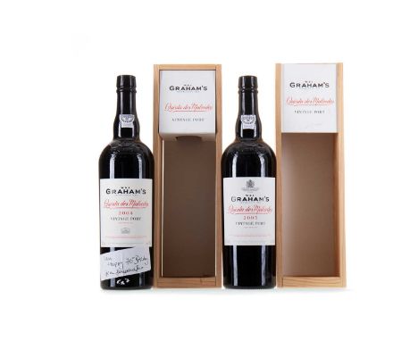 2 BOTTLES OF GRAHAM'S QUINTA DOS MALVEDOS PORT