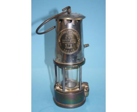 An Eccles Miner's lamp