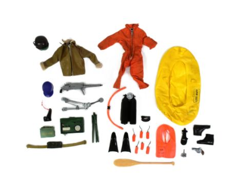 Action Man - Palitoy - a collection of assorted vintage Palitoy made Action Man outfits, all in various degrees of completene