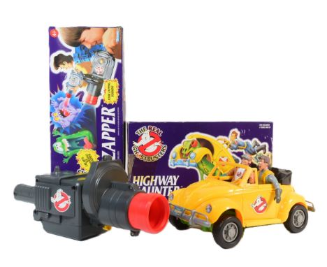 The Real Ghostbusters - Kenner - x2 original vintage 1980s Kenner made action figure playsets comprising Highway Haunter with