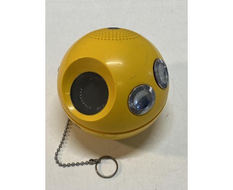 A vintage Panasonic Panapet 70 portable radio in working order 
