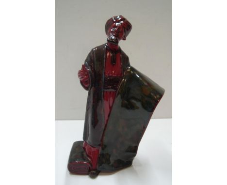 Royal Doulton, Flambe (HN2776) "The carpet seller"23 cm high 