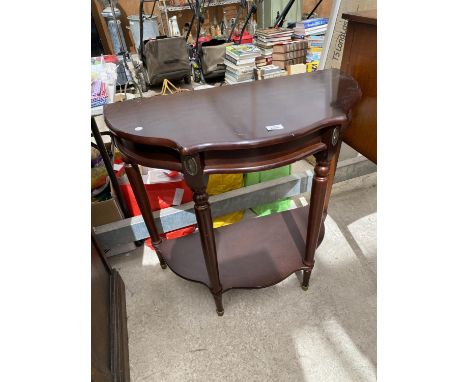 A MODERN CONSOLE TABLE 