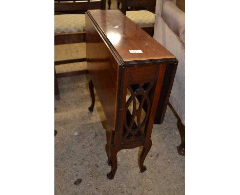 A mahogany Sutherland style drop leaf table