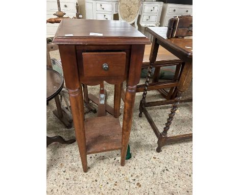 Modern hardwood lamp table