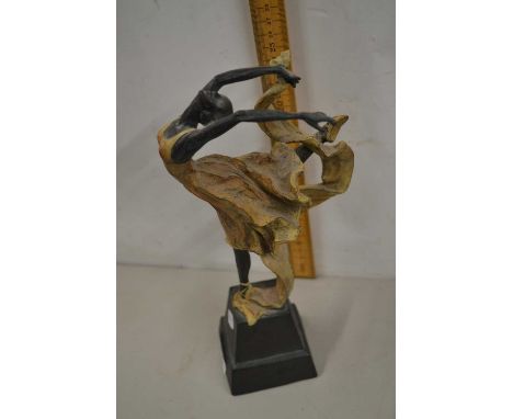 Composition model of an Art Deco dancer