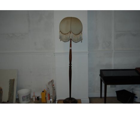1930's/40's Standard Lamp & Shade