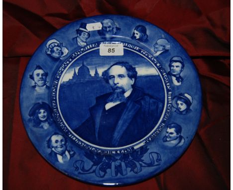 R/D Charles Dickens plate.