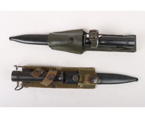Argentine Marine & Army FN  FAL C Type Bayonets: Super Falklands War veteran  souvenir bring back with ( FALKLANDS .21 MAY -1