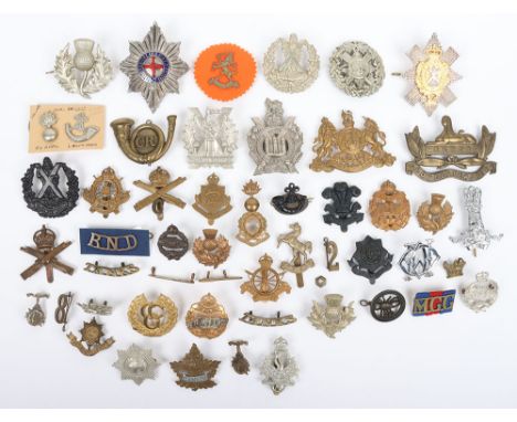 Large quantity of mainly British Army badges  Lot includes The Black Watch, Control Commission Germany, Free Dutch in Exile (