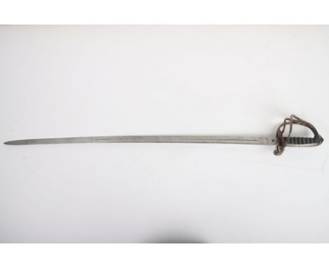 British 1821 Pattern Artillery / Honourable Artillery Company Officers Sword, regulation pattern with steel guard, shagreen c
