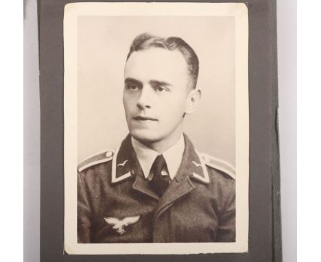 WW2 German Air Force / Luftwaffe photo album , 4. Batterie Flak Rgt 5, 1937. 98 private photos. Many showing flak equipment, 