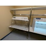 LAB WORKBENCH W/ LIGHTING AND POWER SETUP
