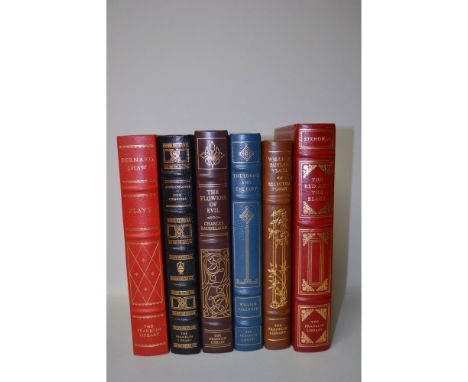 Vintage Full Leather Classics, Gilded, Franklin Library Collectors Edition Books from the 100 Greatest Books of All Times. Th
