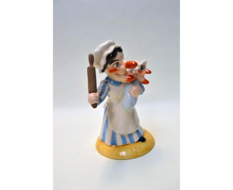 Glazed Porcelain Decorated, hand created, hand painted featuring Judy. Limited Edition: 371/2500. Issued: 2001. Origin: Engla