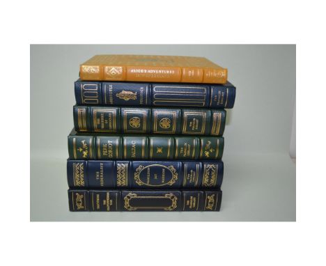 Vintage Full Leather Classics, Gilded, Franklin Library Collectors Edition Books from the 100 Greatest Books of All Times. Th