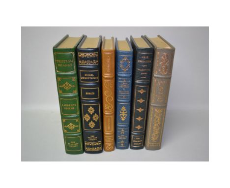 Vintage Full Leather Classics, Gilded, Franklin Library Collectors Edition Books from the 100 Greatest Books of All Times. Th